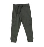 Mish Olive Cargo Pocket Infant Jogger Pant