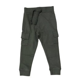 Mish Olive Cargo Pocket Jogger Pant