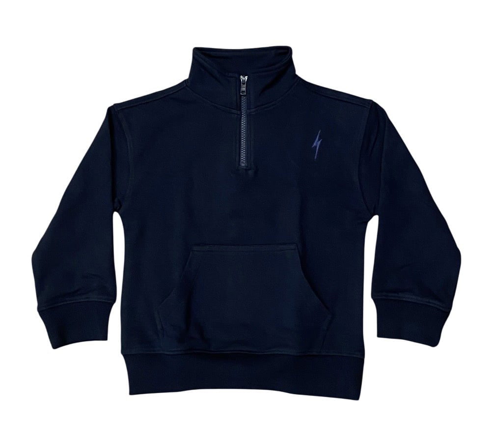 Mish Navy 1/4 Zip Pullover