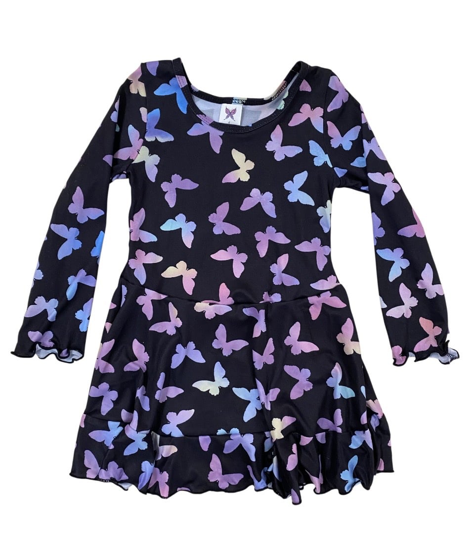 Social Butterfly Favorite Butteflies LS Dress