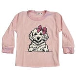 Cozii Puppy Pink Infant Thermal Top