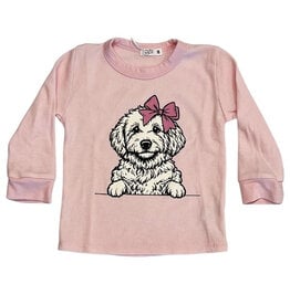 Cozii Puppy Pink Infant Thermal Top