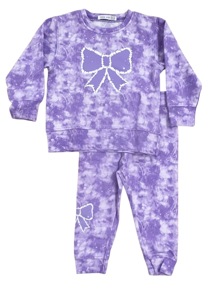 Little Mish Lilac TD Bow Inf. Set
