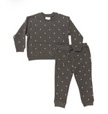 Angel Dear Grey Bolts Sweatsuit