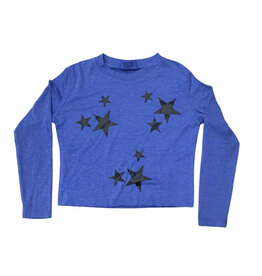 Firehouse Blue Crush Blk Stars LS Tee