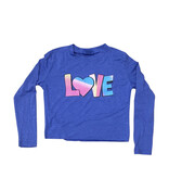 Firehouse Blue Crush Love LS Tee