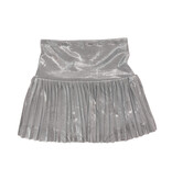 Tweenstyle Silver Pleated Skirt