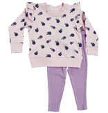 Angel Dear Violetta Floral Ruffle Tod.Set