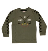 Mish Ice Hockey Olive LS Tee