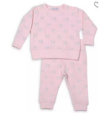 Little Mish Pink Iridescent Bow  Inf. Set