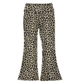 Dori Leopard  Soft Rib Flare Legging