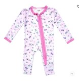 Esme Pink Candy Flip Footie