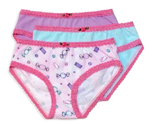 Esme Candy Pink 3-Pack Panty Set