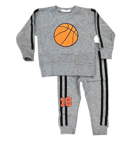 Little Mish Grey Big Basketball  Inf. Set