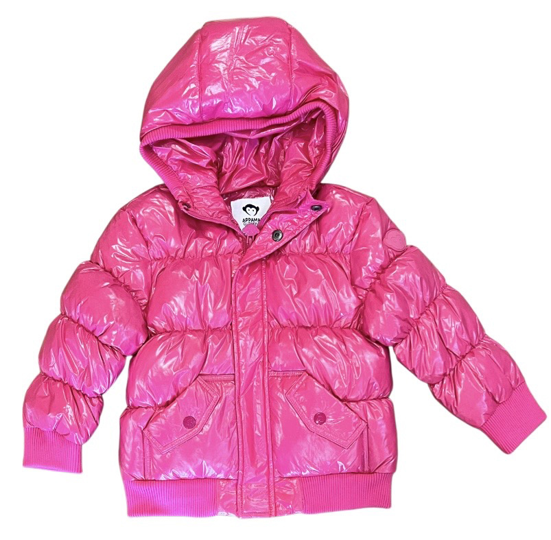 Appaman  Pink Glitter Puffy Coat