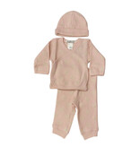 Little Mish Pink Iridescent Bows 3 Pc. Set