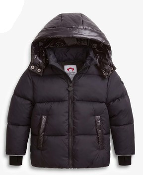 Appaman Black Park Ave Puffer Coat
