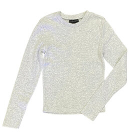 Vintage Havana Heather Gr.  Soft Ribbed LS Top
