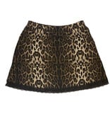 FBZ Soft Leopard Lace Edge Skirt