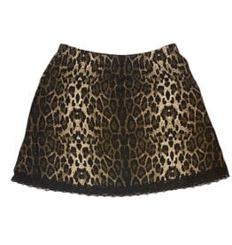 FBZ Soft Leopard Lace Edge Skirt