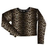 FBZ Soft Leopard Lace Edge Top