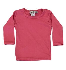Dori Fuchsia LS Ribbed Infant Top