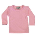 Dori Pink LS Ribbed Infant Top