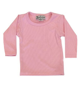 Dori Pink LS Ribbed Infant Top