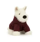 Jellycat Munro Scottie Dog Winter Jumper