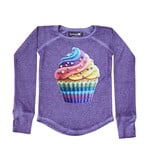 Tweenstyle Rainbow Cupcake LS Thermal Tee
