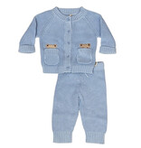 HUX Blue Knit NB Set