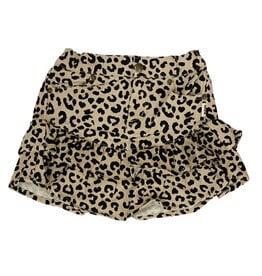HUX Leopard Frill Skirt