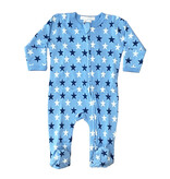 Baby Steps Blue Sweet Stars Footie