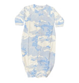 Baby Steps Lt Blue Camo Conv Gown