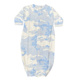 Baby Steps Lt Blue Camo Conv Gown