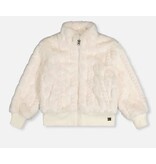 Deux Par Deux Ivory Fur Jacket