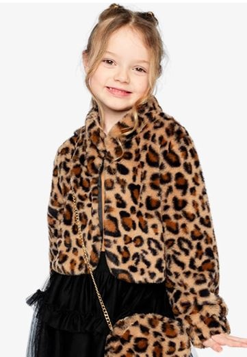 Deux par Deux Leopard Fur Jacket