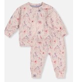 Deux par Deux Flower Garden Soft Sweatsuit