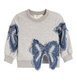 Baby Sara Denim Bow Patch Top