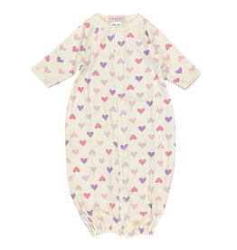 Baby Steps Cream Sweet Hearts Conv Gown