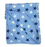 Baby Steps Blue Sweet Stars Blanket