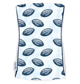 Baby Jar Football Cloud Burp Cloth
