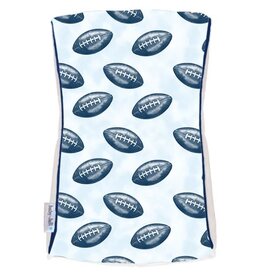 Baby Jar Football Cloud Burp Cloth