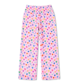 Preppy Goose Cheerful Hearts Plush Pants