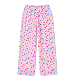 Preppy Goose Cheerful Hearts Plush Pants