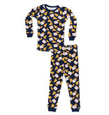 Baby Steps Navy Pizza Party PJ Set