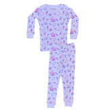 Baby Steps Lilac Glam Princess Infant PJ Set