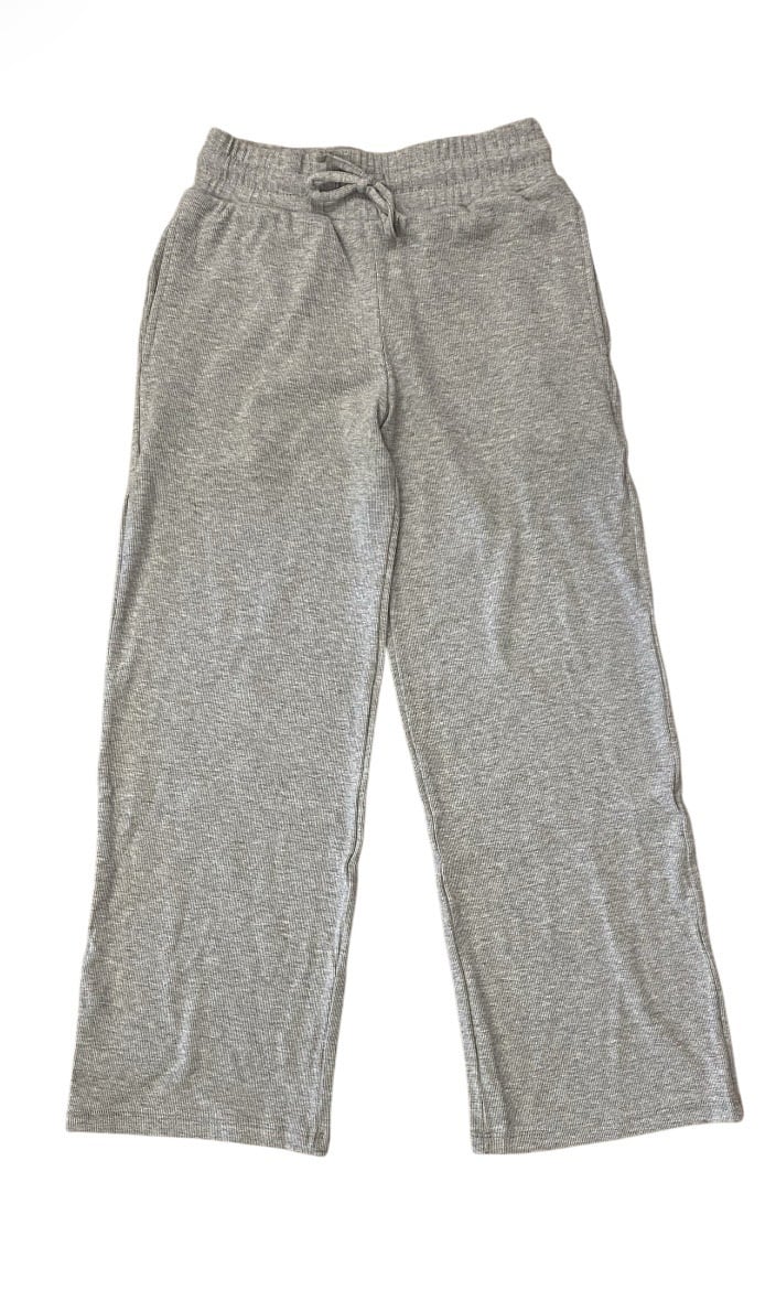 Suzette Gray Ribbed Zip Hoodie