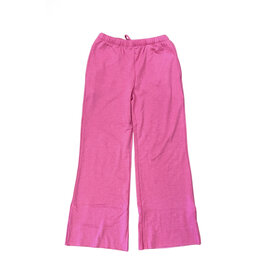 Suzette Flamingo Pink Cloud Wide Leg Sweatpant