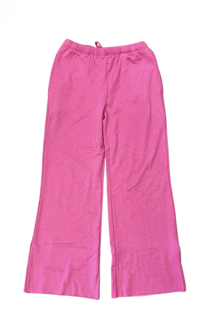 Suzette Flamingo Pink Cloud Wide Leg Sweatpant